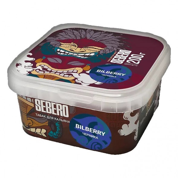 Табак Sebero - Bilberry (Черника, 200 грамм) купить в Тюмени