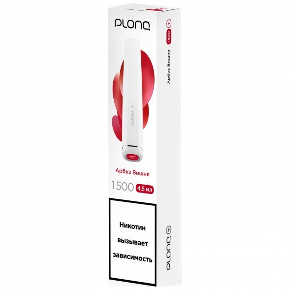 PLONQ PLUS - Арбуз Вишня (1500 затяжек) купить в Тюмени