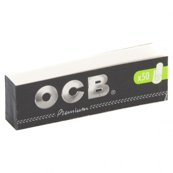 Фильтры для самокруток OCB - Premium Бумажные (50 штук) купить в Тюмени