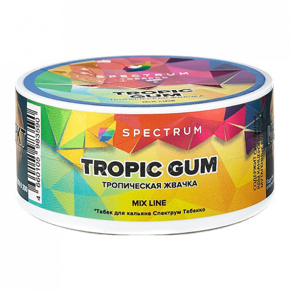 Табак Spectrum Mix Line - Tropic Gum (Тропическая Жвачка, 25 грамм) купить в Тюмени