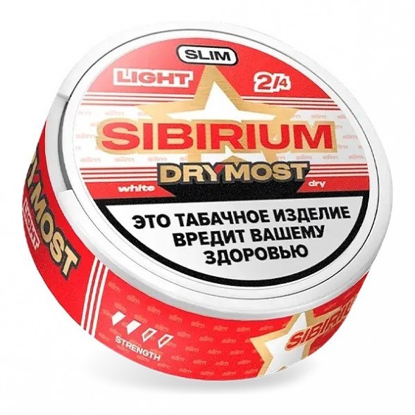 Табак жевательный DryMost - Sibirium Light Slim (12 грамм) купить в Тюмени