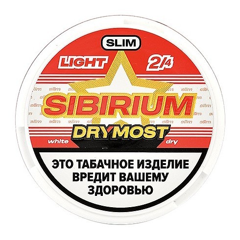 Табак жевательный DryMost - Sibirium Light Slim (12 грамм) купить в Тюмени