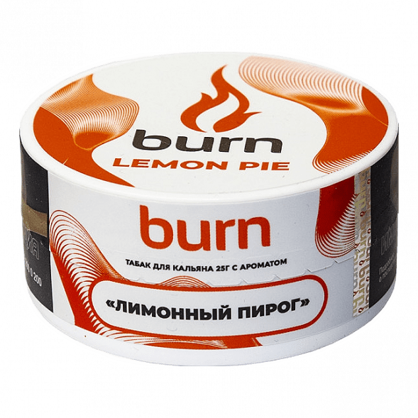 Табак Burn - Lemon Pie (Лимонный Пирог, 25 грамм) купить в Тюмени
