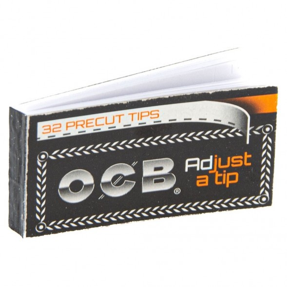 Фильтры для самокруток OCB - Premium Precut Tips Бумажные (32 штуки) купить в Тюмени
