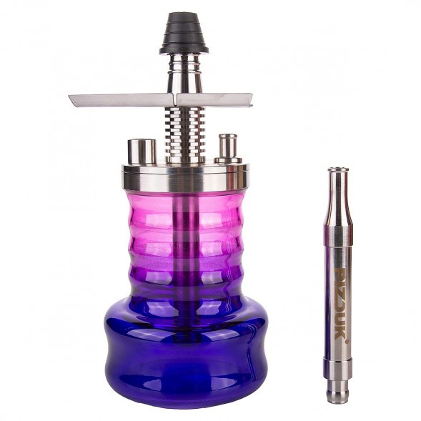 Кальян Pizduk PRO - Black-Bag (Фиолетово-Розовая Колба) купить в Тюмени