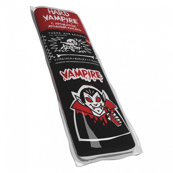 Табак Хулиган Hard - Vampire (Ягодный Кисель, 200 грамм) купить в Тюмени