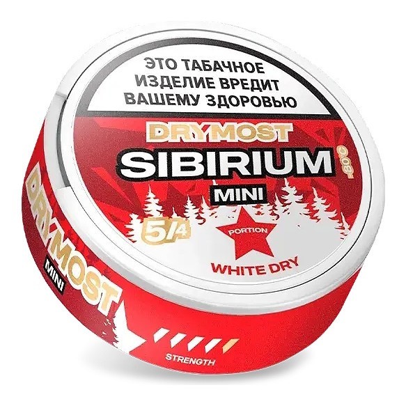 Табак жевательный DryMost - Sibirium Mini (12 грамм) купить в Тюмени
