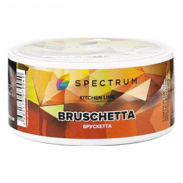 Табак Spectrum Kitchen Line - Bruschetta (Брускетта, 25 грамм) купить в Тюмени