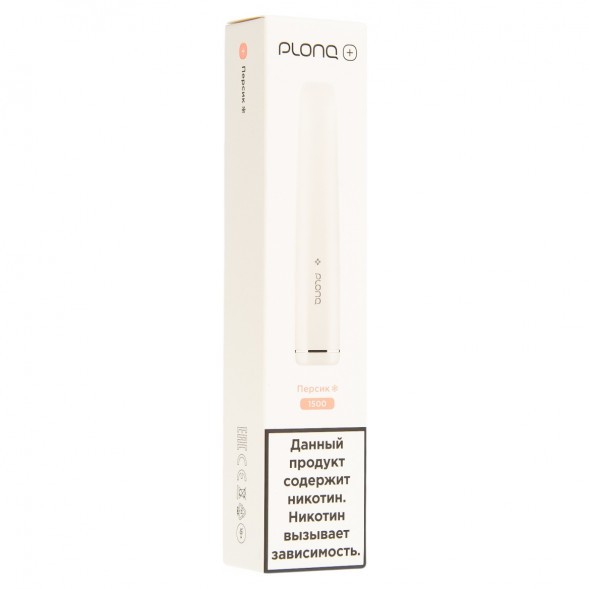 PLONQ PLUS - Персик (1500 затяжек) купить в Тюмени