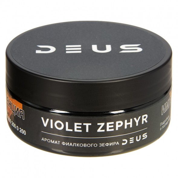 Табак Deus - Violet Zephyr (Фиалковый Зефир, 100 грамм) купить в Тюмени