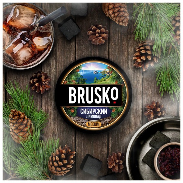 Смесь Brusko Medium - Сибирский Лимонад (50 грамм) купить в Тюмени