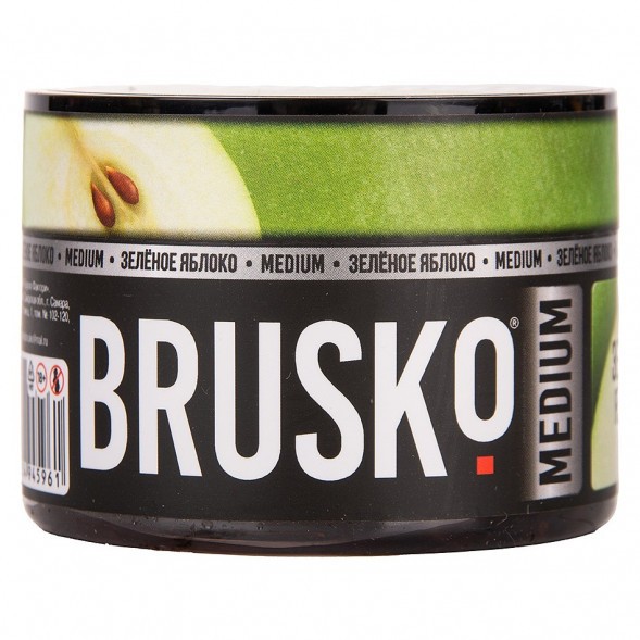 Смесь Brusko Zero - Зелёное Яблоко (50 грамм) купить в Тюмени