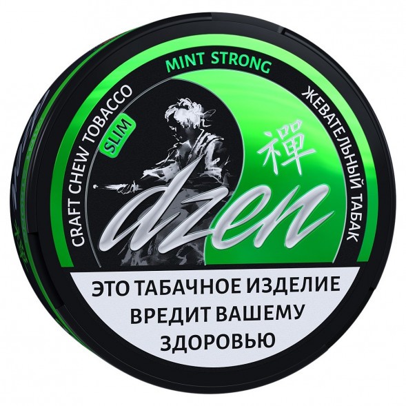 Табак жевательный DZEN Strong - Mint Slim (Мята) купить в Тюмени