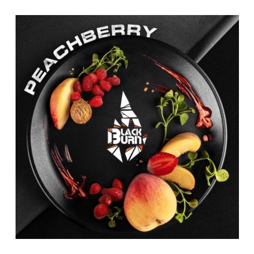 Табак BlackBurn - Peachberry (Земляника и Персик, 25 грамм) купить в Тюмени