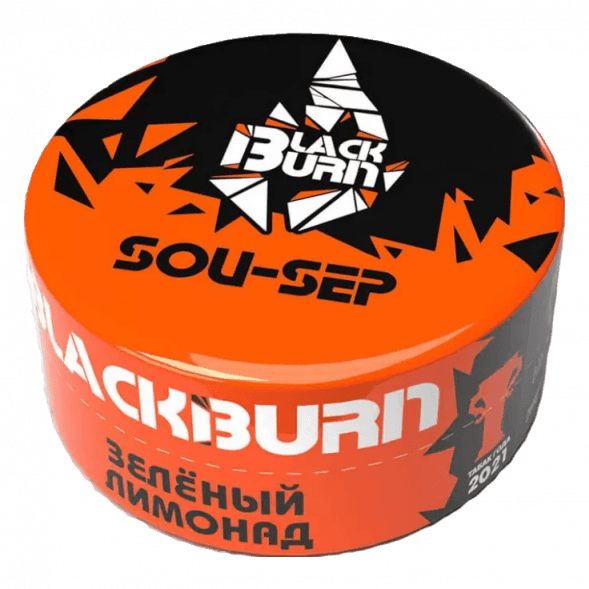 Табак BlackBurn - SouSep (Зеленый Лимонад, 25 грамм) купить в Тюмени