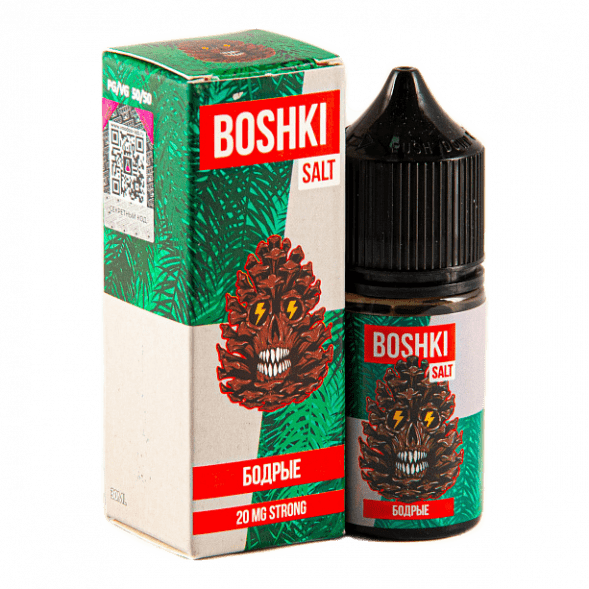 Жидкость Boshki Salt - Бодрые (30 мл, Strong) купить в Тюмени