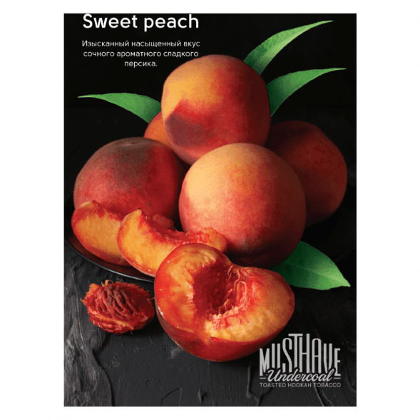 Табак Must Have - Sweet Peach (Сладкий Персик, 25 грамм) купить в Тюмени