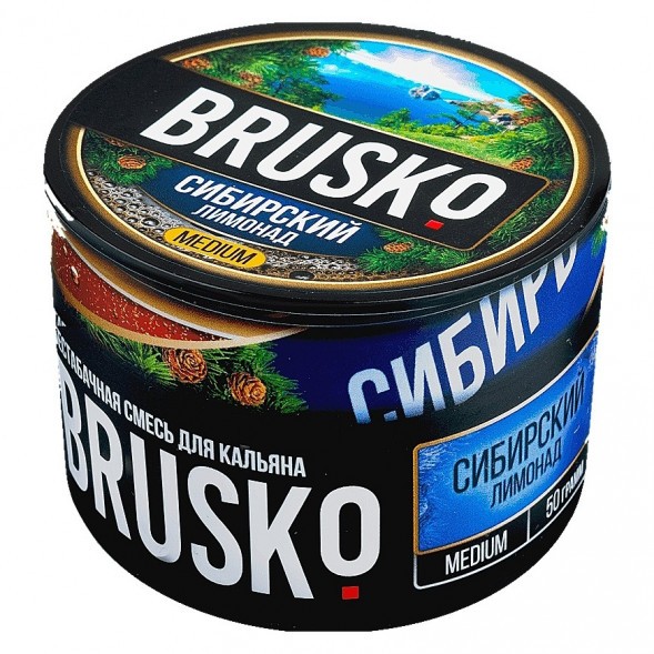 Смесь Brusko Zero - Сибирский Лимонад (50 грамм) купить в Тюмени
