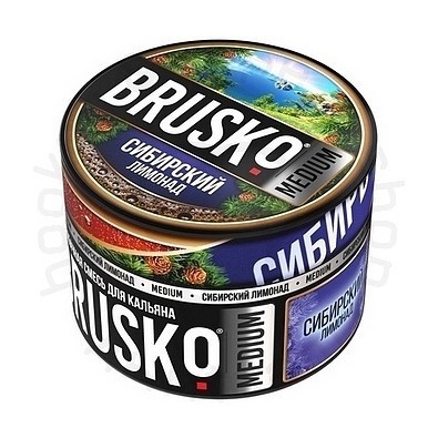 Смесь Brusko Zero - Сибирский Лимонад (50 грамм) купить в Тюмени