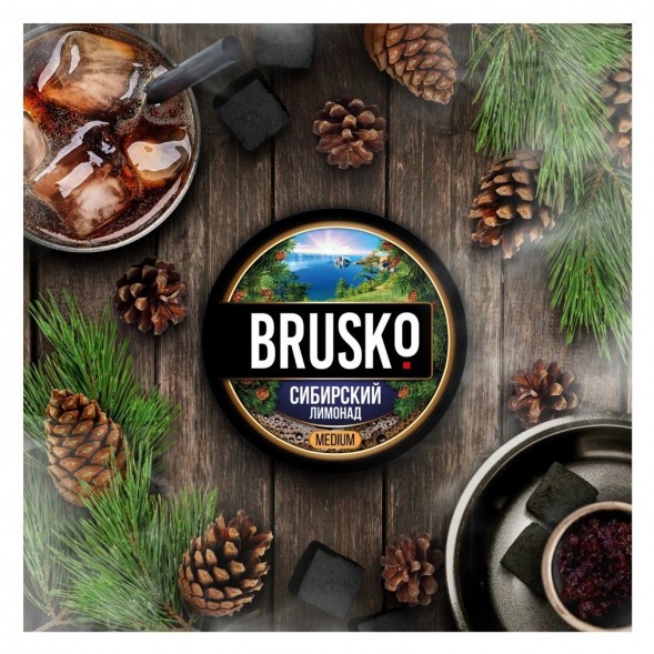 Смесь Brusko Zero - Сибирский Лимонад (50 грамм) купить в Тюмени