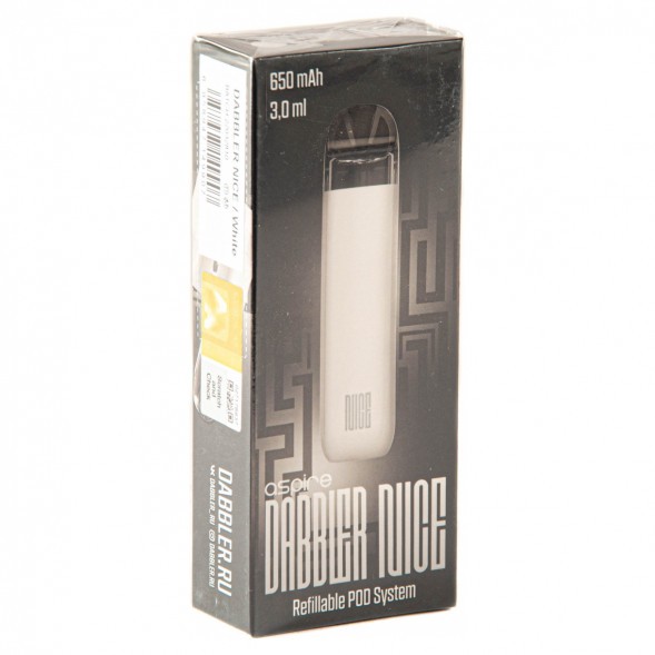 Электронная сигарета Brusko - Dabbler Nice (Белый) купить в Тюмени