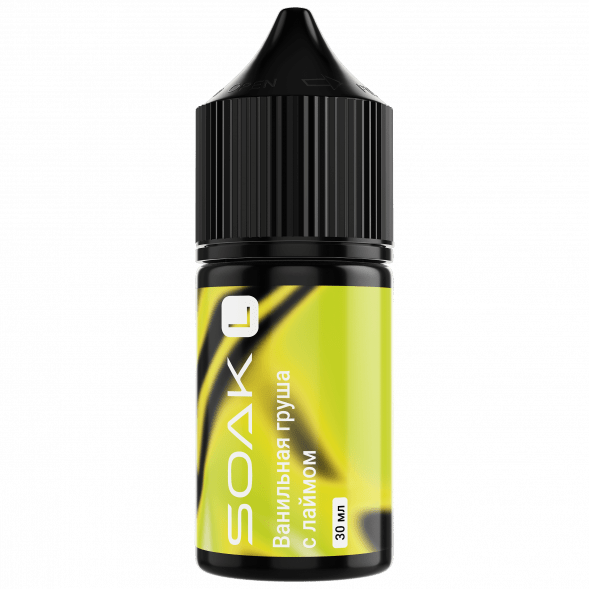 Жидкость SOAK L30 - Vanilla Pear (Ванильная Груша с Лаймом, 30 мл, 2 мг) купить в Тюмени