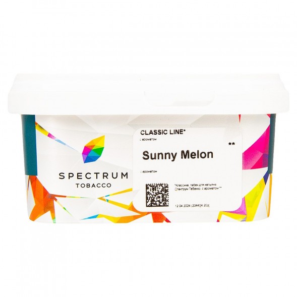 Табак Spectrum - Sunny Melon (Сочная Дыня, 200 грамм) купить в Тюмени