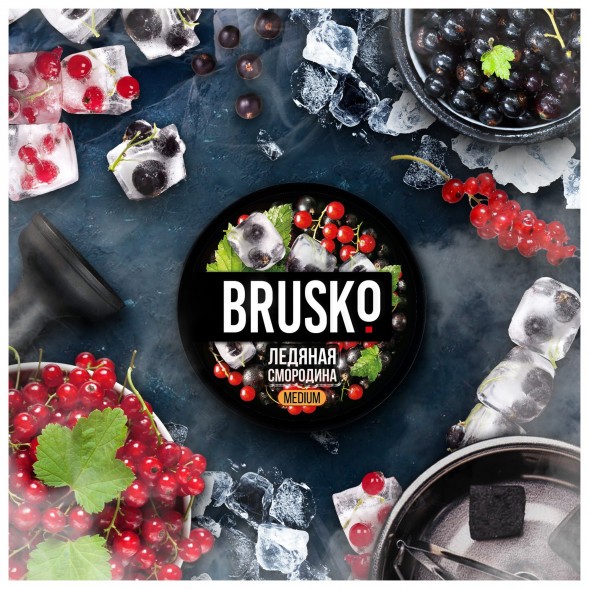 Смесь Brusko Medium - Ледяная Смородина (50 грамм) купить в Тюмени