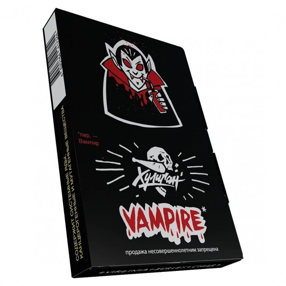Табак Хулиган - Vampire (Ягодный Кисель, 25 грамм) купить в Тюмени