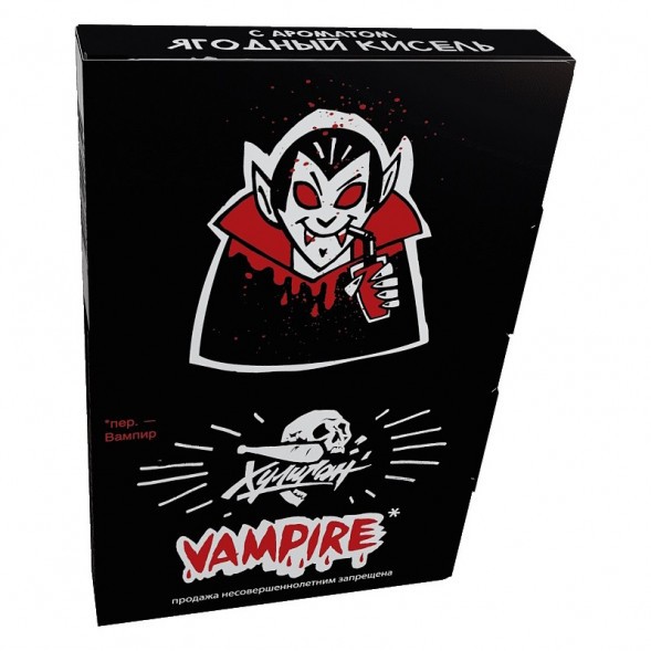 Табак Хулиган - Vampire (Ягодный Кисель, 25 грамм) купить в Тюмени