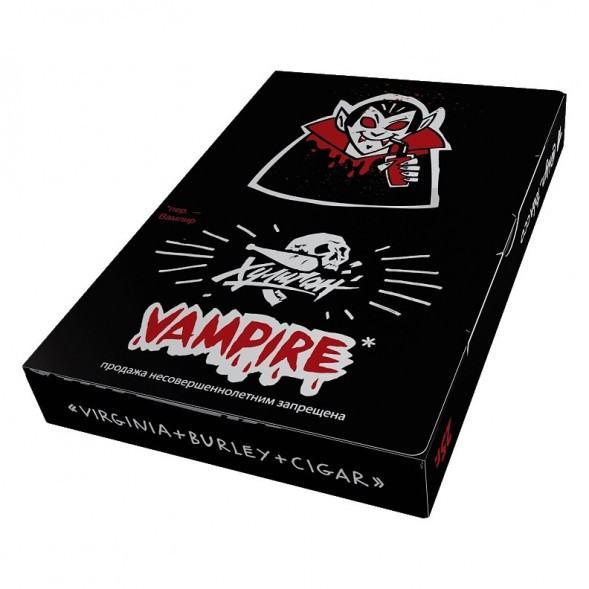 Табак Хулиган - Vampire (Ягодный Кисель, 25 грамм) купить в Тюмени