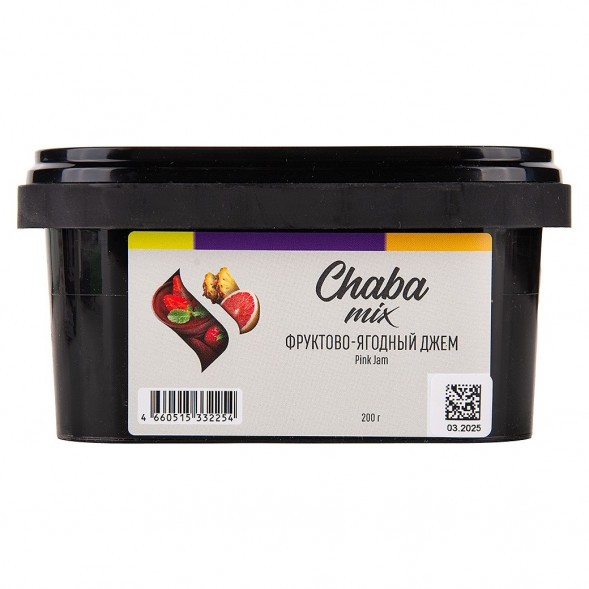 Смесь Chaba - Pink Jam (Фруктово-Ягодный Джем, 200 грамм, Без никотина) купить в Тюмени
