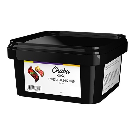 Смесь Chaba - Pink Jam (Фруктово-Ягодный Джем, 200 грамм, Без никотина) купить в Тюмени
