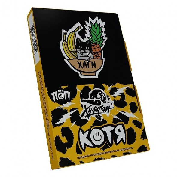 Табак Хулиган - Котя (Банановый Ананас, 200 грамм) купить в Тюмени