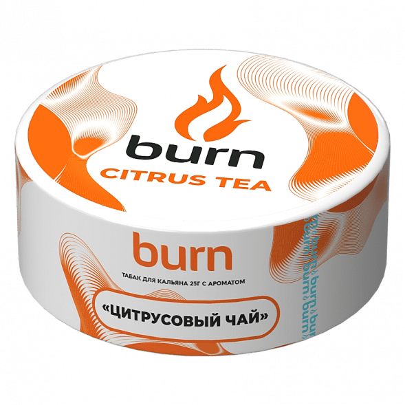 Табак Burn - Citrus Tea (Цитрусовый Чай, 25 грамм) купить в Тюмени