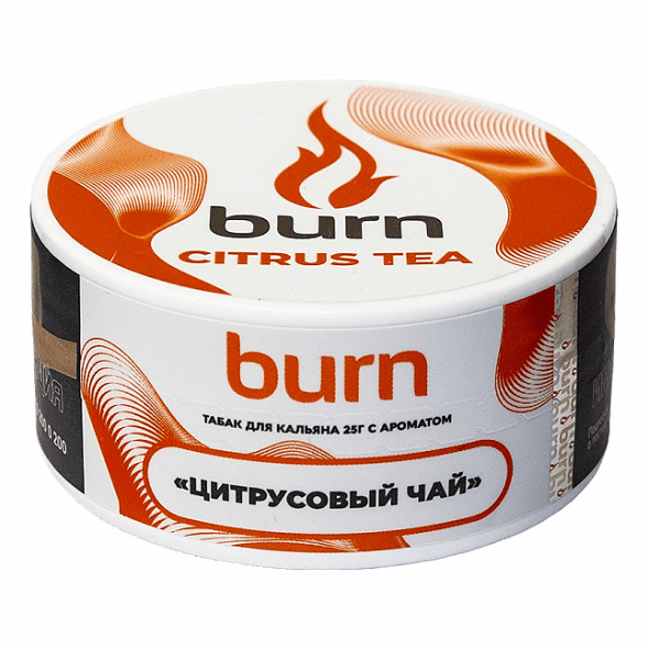 Табак Burn - Citrus Tea (Цитрусовый Чай, 25 грамм) купить в Тюмени