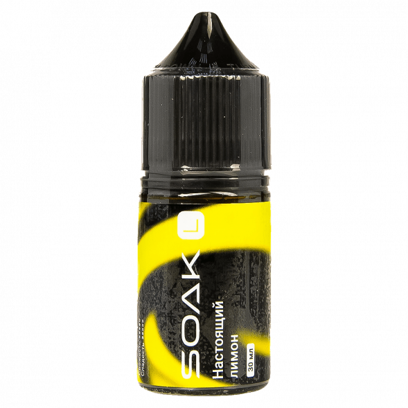 Жидкость SOAK L30 - True Lemon (Настоящий Лимон, 30 мл, 2 мг) купить в Тюмени