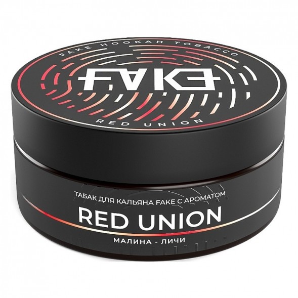 Табак FAKE - Red Union (Малина и Личи, 100 грамм) купить в Тюмени