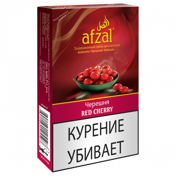 Табак Afzal - Red Cherry (Черешня, 40 грамм) купить в Тюмени