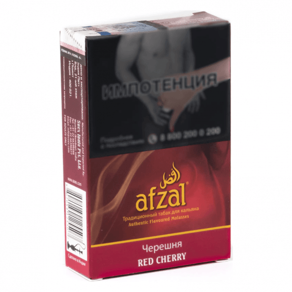 Табак Afzal - Red Cherry (Черешня, 40 грамм) купить в Тюмени