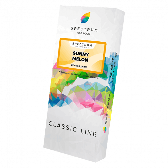 Табак Spectrum - Sunny Melon (Сочная Дыня, 100 грамм) купить в Тюмени