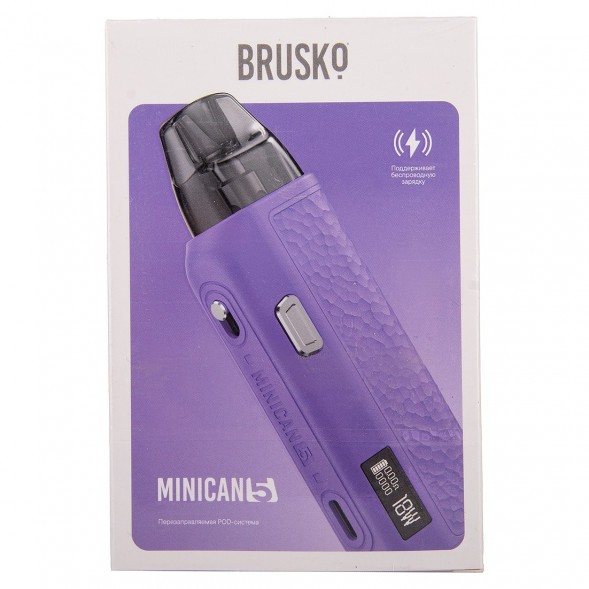 Электронная сигарета Brusko - Minican 5 (Фиолетовый) купить в Тюмени