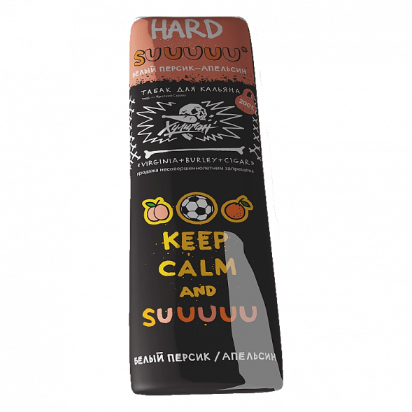 Табак Хулиган Hard - Suuuuu (Белый Персик и Апельсин, 200 грамм) купить в Тюмени
