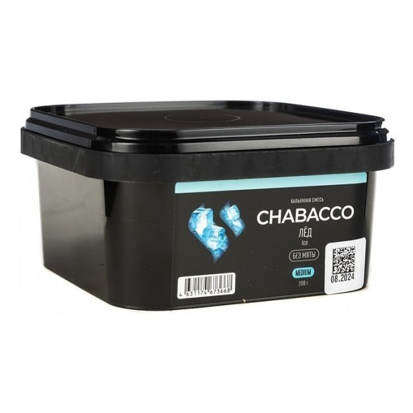 Смесь Chabacco MEDIUM - Ice (Лёд, 200 грамм) купить в Тюмени