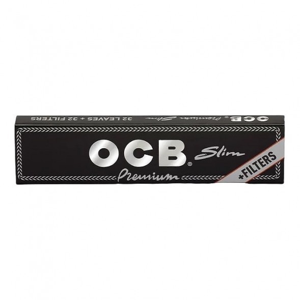 Бумага для самокруток OCB - SLIM Premium +FILTERS (32 штуки) купить в Тюмени
