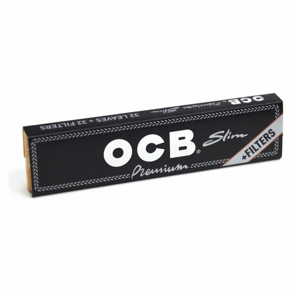 Бумага для самокруток OCB - SLIM Premium +FILTERS (32 штуки) купить в Тюмени