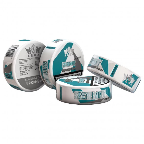 Табак жевательный ARQ Tobacco - Spearmint (10 грамм) купить в Тюмени