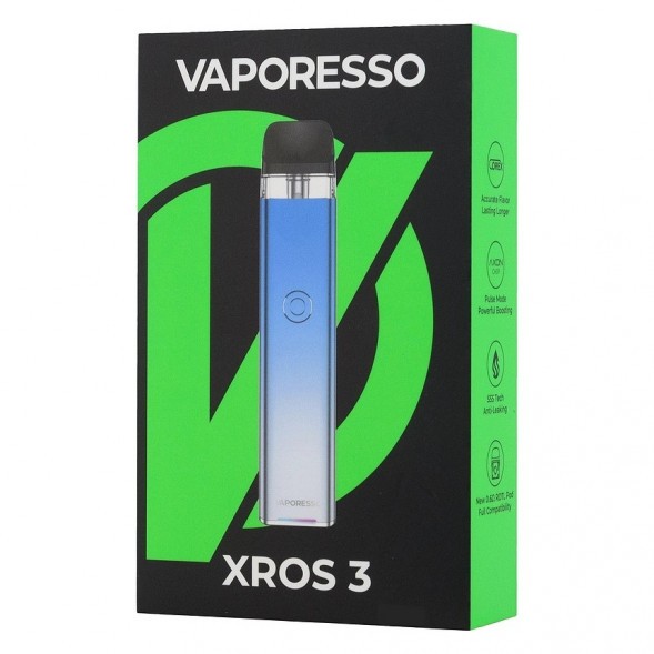 Электронная сигарета Vaporesso XROS 3 - Sky Blue купить в Тюмени