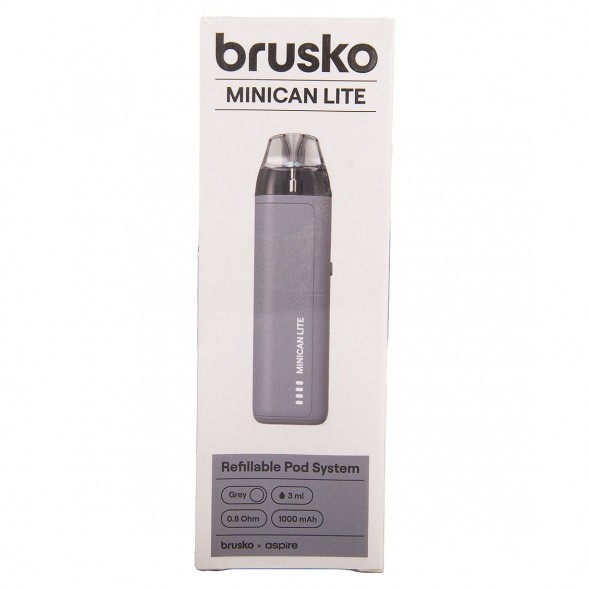 Электронная сигарета Brusko - Minican LITE (Grey) купить в Тюмени