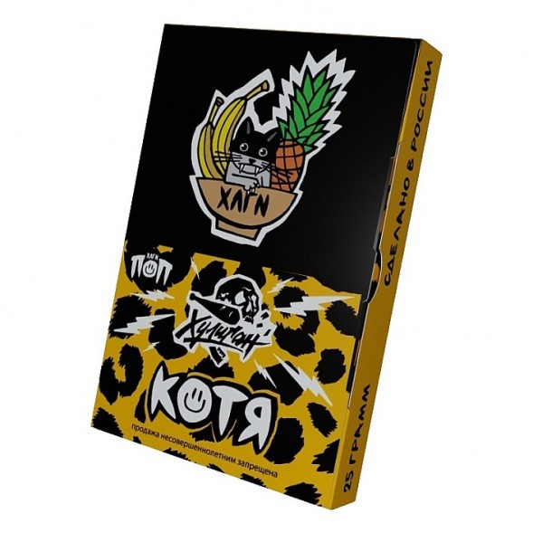 Табак Хулиган - Котя (Банановый Ананас, 25 грамм) купить в Тюмени
